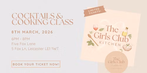 Cocktails & Cooking Class\ud83c\udf78\ud83c\udf5d