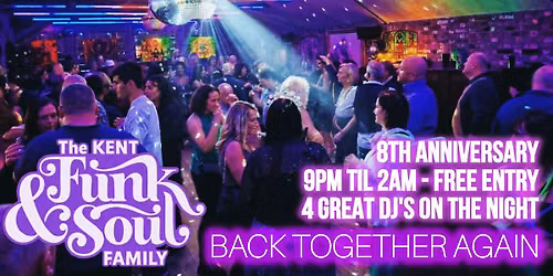 The Kent Funk & Soul Family "Back Together Again" @ MuMu