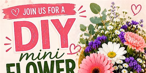 DIY Mini Flower Bouquet Workshop