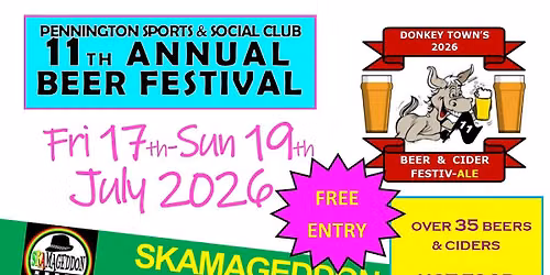 Donkey Towns 2026 Beer Festiv-Ale 