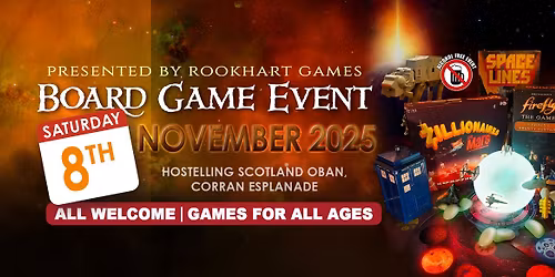 Oban Boardgame Event - November 2025
