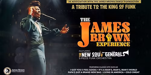 I Feel Good - An Homage to James Brown at Springer Opera House