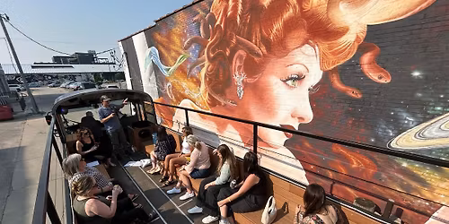 Cedar Rapids Public Art Tour - Open-Air Bus
