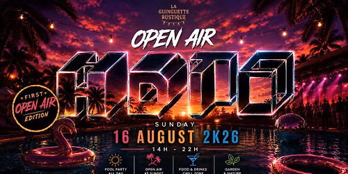 HDTC 1# OPEN AIR EDITION @ la guinguette rustique