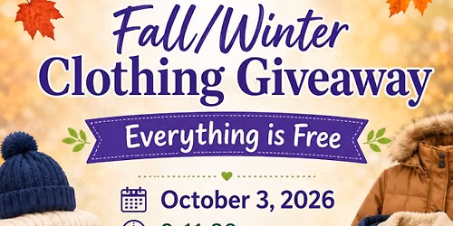Fall\/Winter Clothing Giveaway