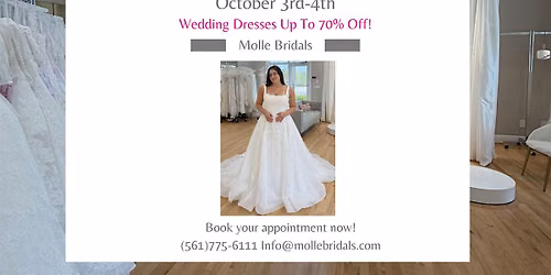 Molle Bridals Wedding Dress Sale