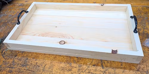 DIY Wood Serving Tray