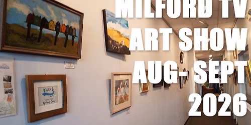 Milford TV Drop-Off for Aug-Sep 2026 Show