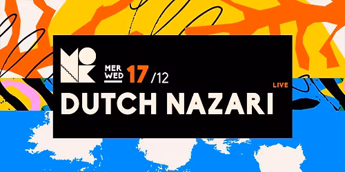 DUTCH NAZARI \/\/ Live at Monk \/\/ ROMA