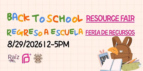 FREE: Back To School Resource Fair