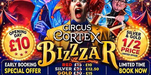 Circus Cortex at Tiverton, Devon. 30 July-3 August 2026