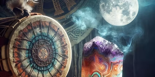 Shamanic Drum Trance with Rainbow Fluorite