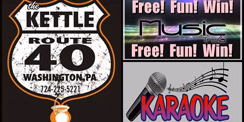 Music Trivia and DJ\/Karaoke at the Kopper Kettle!