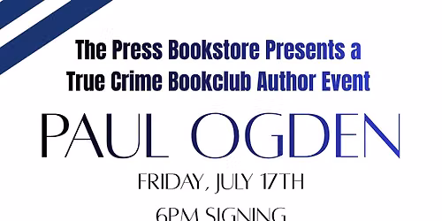 Author Event with Paul Ogden