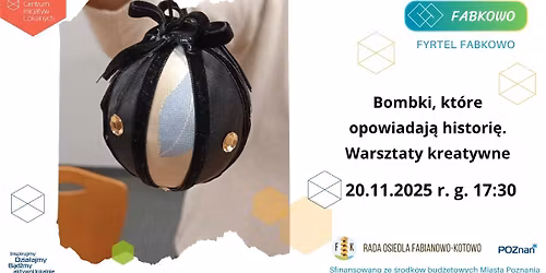 Bombki, kt\u00f3re opowiadaj\u0105 histori\u0119. Warsztaty kreatywne