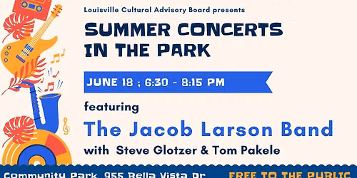 June 18 - Summer Concerts in the Park