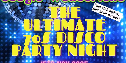 BOOGIE WONDERLAND - The Ultimate 70s Party Night in Hastings!