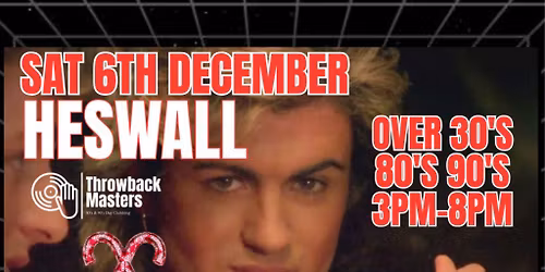 Throwback Masters Heswall Christmas Party 80s & 90s Classics