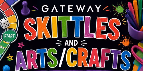Skittles and arts\/crafts Saturday social club