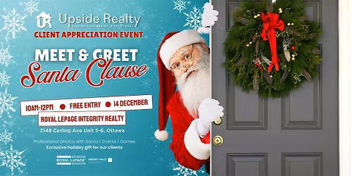 Santa Meet & Greet: Family Fun & Free Pictures! \u2728