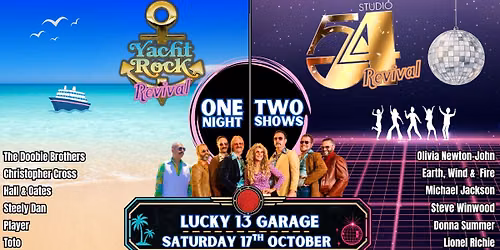  Yacht Rock Revival and Studio 54 Revival 
