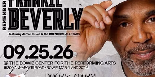 Remembering Frankie Beverly