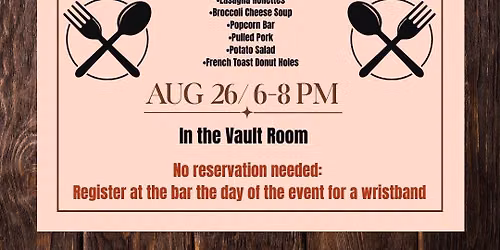 Taste & Toast FREE EVENT