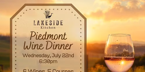 Piedmont Region Italian Wine Dinner \ud83c\udf77 