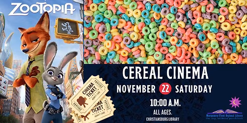 Cereal Cinema: Zootopia