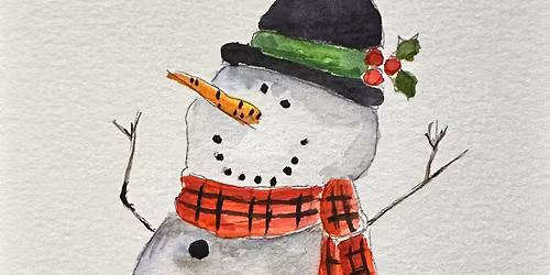 Create Holiday Watercolor Cards