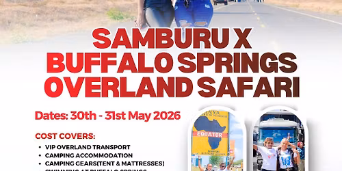 SAMBURU BUFFALLO SPRINGS OVERLAND SAFARI