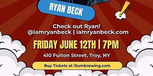Beck Brewery Tour Comedy Show with Ryan Beck