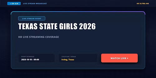 LIVE`Stream@!~ Texas State Girls Championship 2026 - Livestream