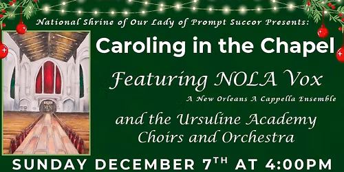 Caroling in the Chapel