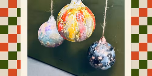 Mixed Media Baubles Workshop 
