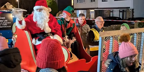 Santa's tour of Rhiwbina \ud83c\udf85