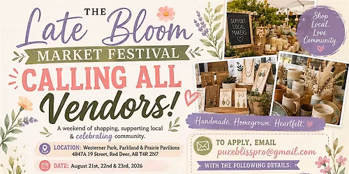 The Late Bloom Market Festival