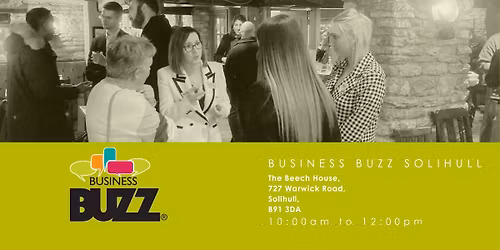 Business Buzz In Person Networking - Solihull