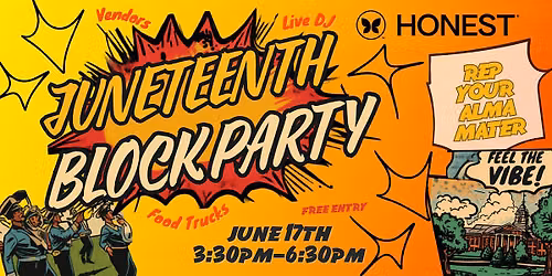 Juneteenth Block Party 2026 hosted by The Honest Company