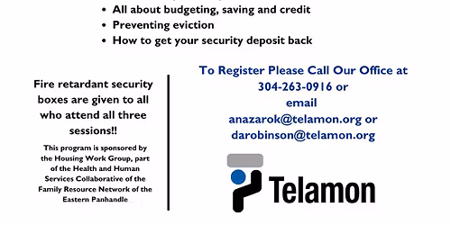 November 2025 Successful Renters Workshop November 11th, 12th, & 13th