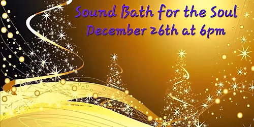 Holiday Sound Bath for the Soul at Vitalize Studio