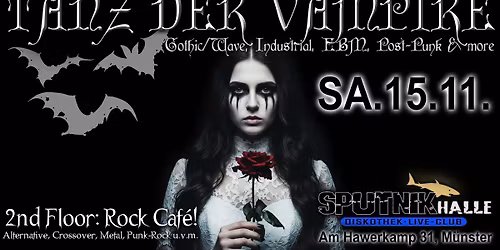 Tanz der Vampire \ud83e\udd87 Party auf 2 Floors\ud83e\udd87