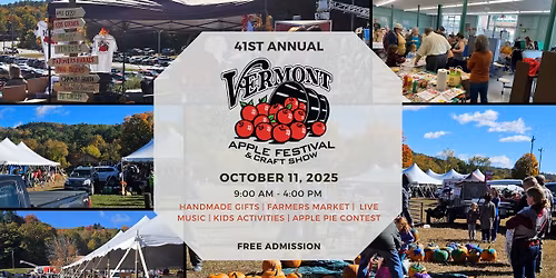 41st Annual Vermont Apple Festival & Craft Show