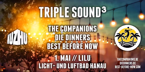 Triple Sound\u00b3 \u2013 Das Mini-Festival am 1. Mai