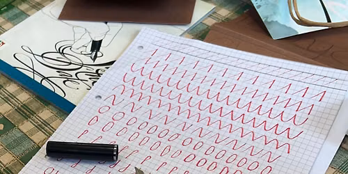 Carry on calligraphy! \u00a345pp
