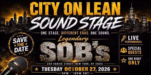 City On Lean: Sound Stage