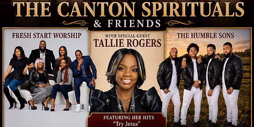 WNZN Power Slam: An Evening with The Canton Spirituals & Friends 