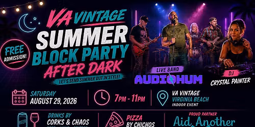 Summer Block Party After Dark