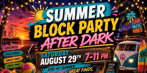 Summer Block Party After Dark