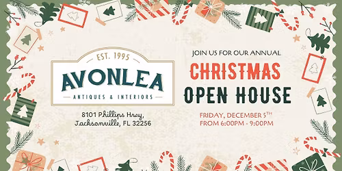 Avonlea Christmas Open House 2025